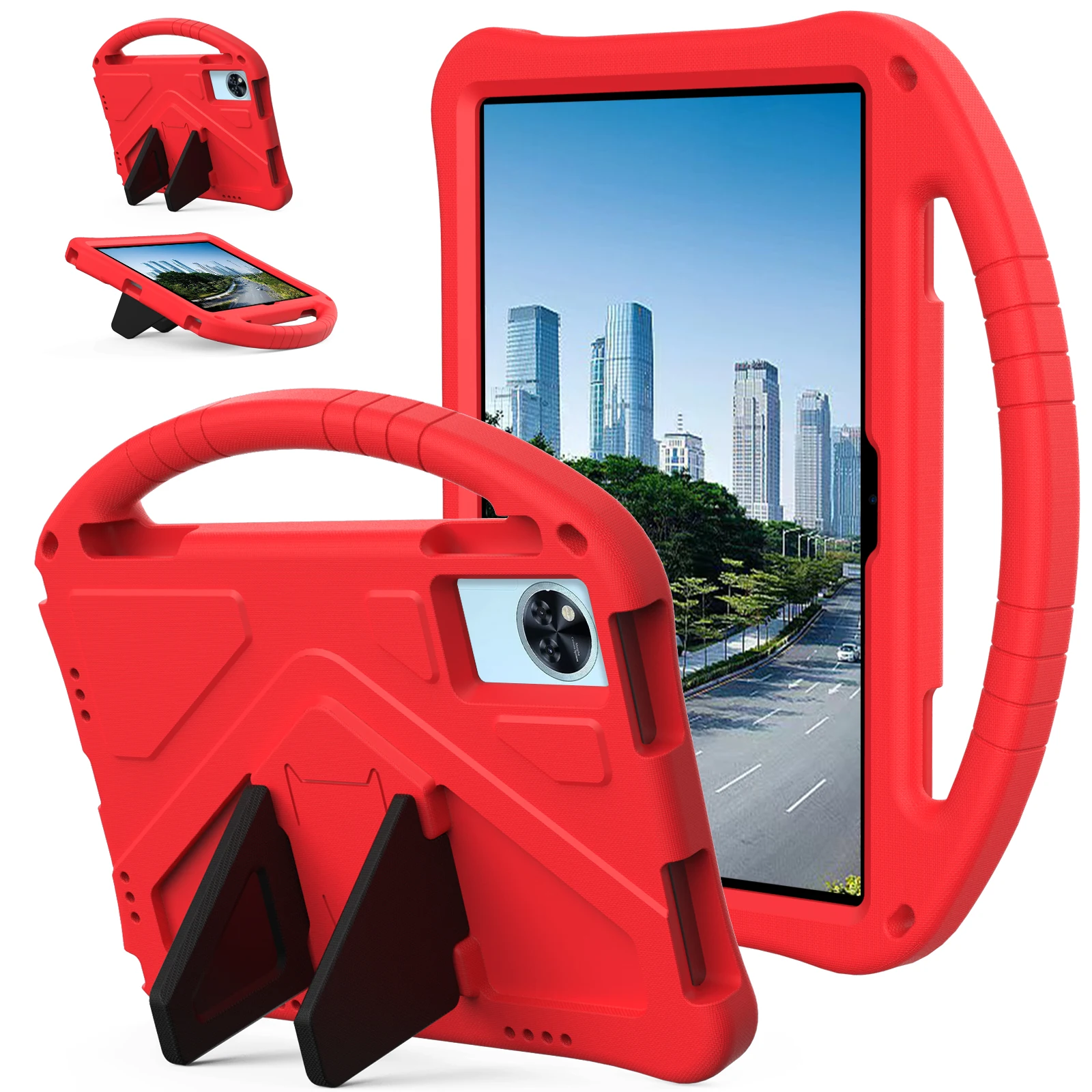 

Детский чехол из EVA для Infinix Xpad 20 2025 2024 11.0 дюймов с портативной подставкой-держателем, ударопрочный защитный чехол