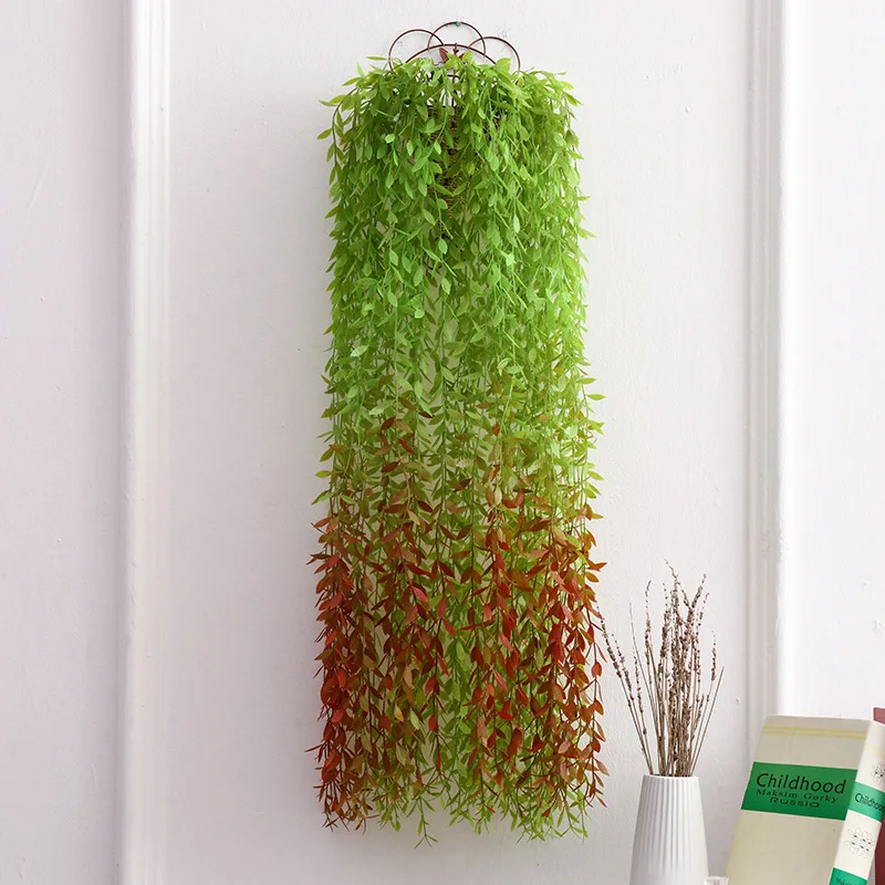 

Artificial Plant Wicker Rattan Balcony Ceiling Hanging Vine Garden Decoration House Decoration Fake Plants