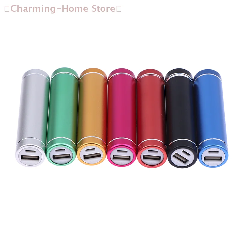 【M】18650 Power Bank Case Kit Cylindrical Aluminum Alloy Welding-Free Type C Mobile Power Supply Kit Battery Case