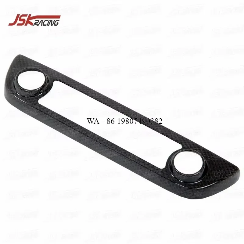 Wmwmnu Dry Carbon Fiber Interior AC Control Panel for 2017-2020 812 Plain Weave OEM Style Air Conditioning Button