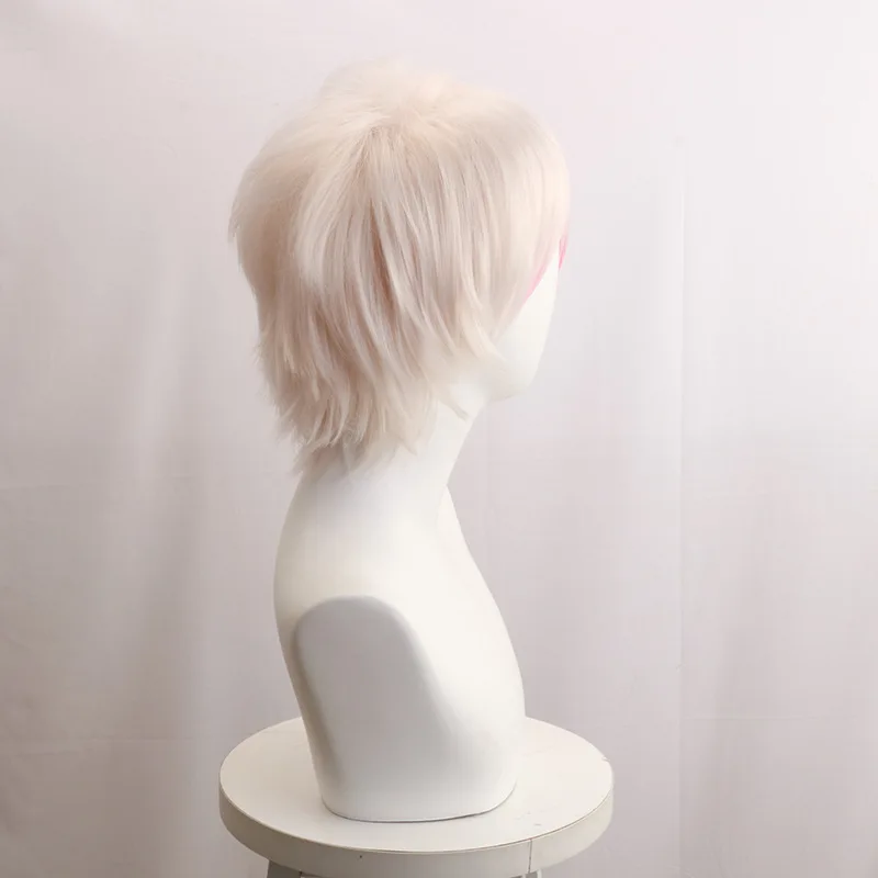 Peluca de cosplay desconocida Mystic Messenger Rose Web