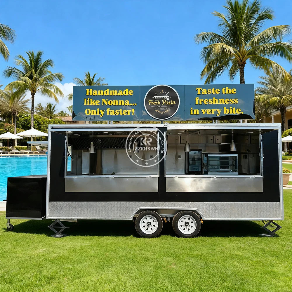 Usa Standard Crepe Bbq Ice Cream Fast Food Cart Mobile Snack Food Truck Custom Concession Food Trailer For Sale Usa