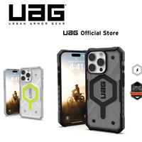 Official original UAG Pathfinder Clear Case for IPhone 16 Pro Iphone 15 Plus /14/13/12 PRO MAX MagSafe Rugged Transparent Cover