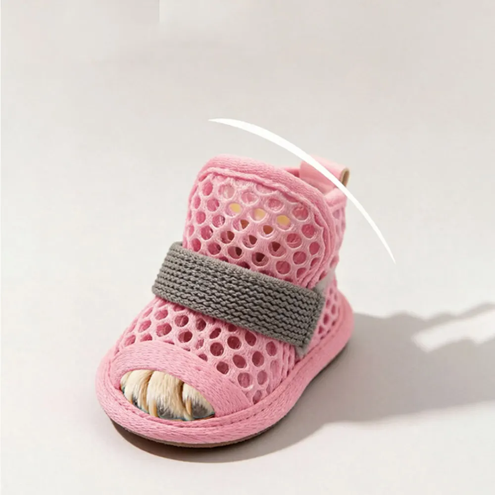 Cute Mesh Summer Dog Shoes 5