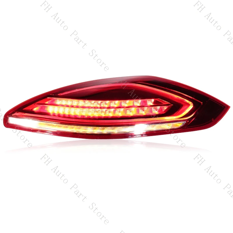 Enquêter arrière LED pour Porsche Panamera, feu arrière de pare-chocs arrière, lampe de barrage d'arrêt de frein, 970, 2014, 2015, 2016, 97063143101