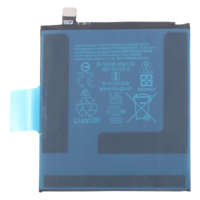 For Google Pixel 9 4700mAh Original Li-Ion Battery