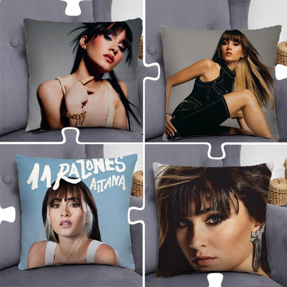 

A-Aitana Ocana Pillow Case Pillowcase Home Sofa Cushions Car Cushions Pillowcover Office Pillowshell Pillow