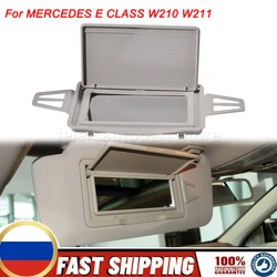 Car Sun Visor Shade Mirror Cover (Left or Right) For MERCEDES E CLASS CLS W211 W219 2118100410 2118110110