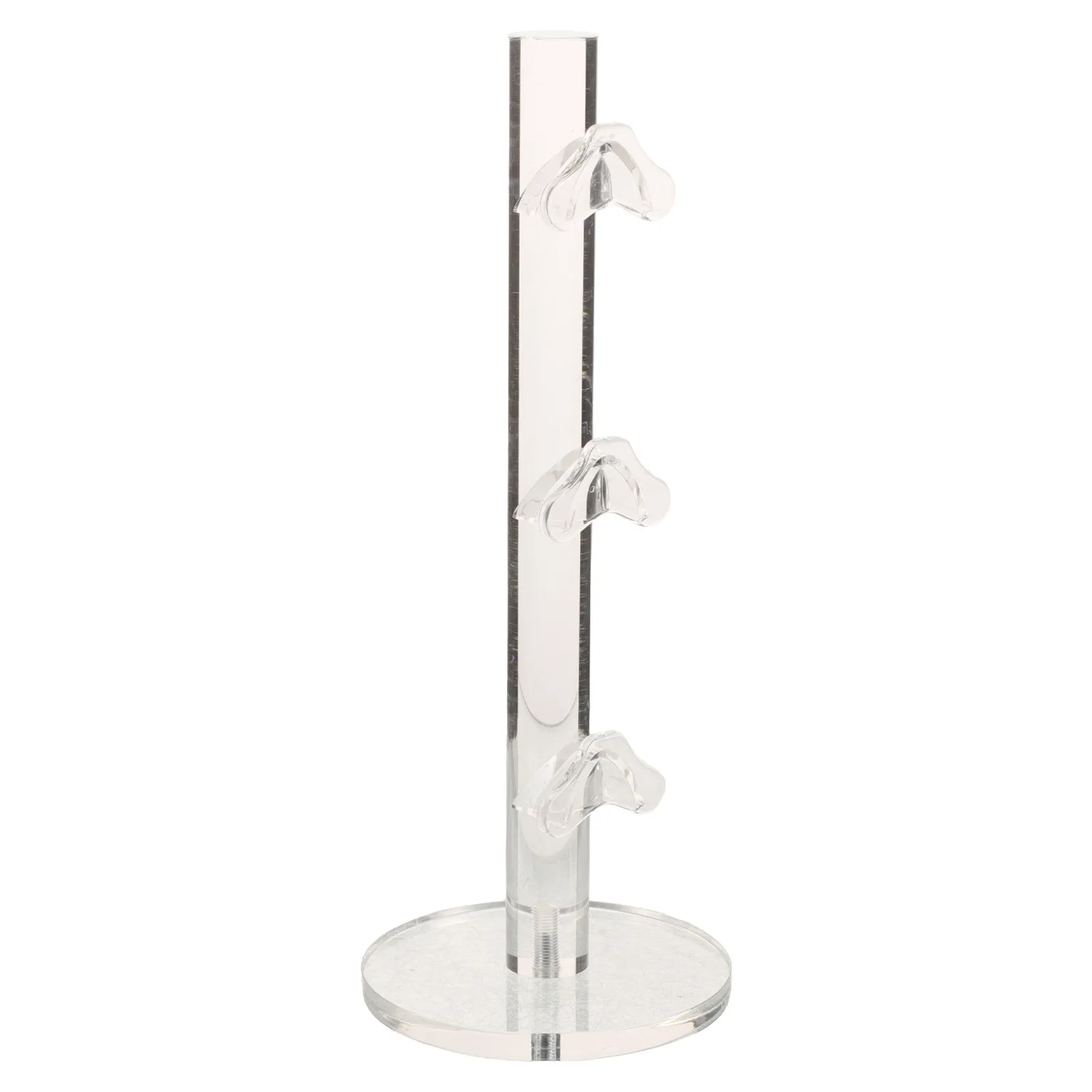 3-Tier Acrylic Sunglasses Display Rack Clear Eyeglasses Organizer Holder Stand Retail Store Display Eyewear Frame Riser 2