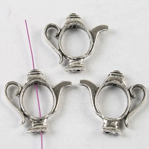 20pcs 21x21mm Teapot spacer beads h3762