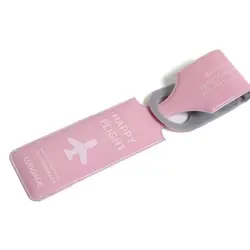 Address Label PVC Luggage Tag Information Card Boarding Pass Boarding Pass Tag Baggage Name Tags Aircraft Luggage Boarding Tag