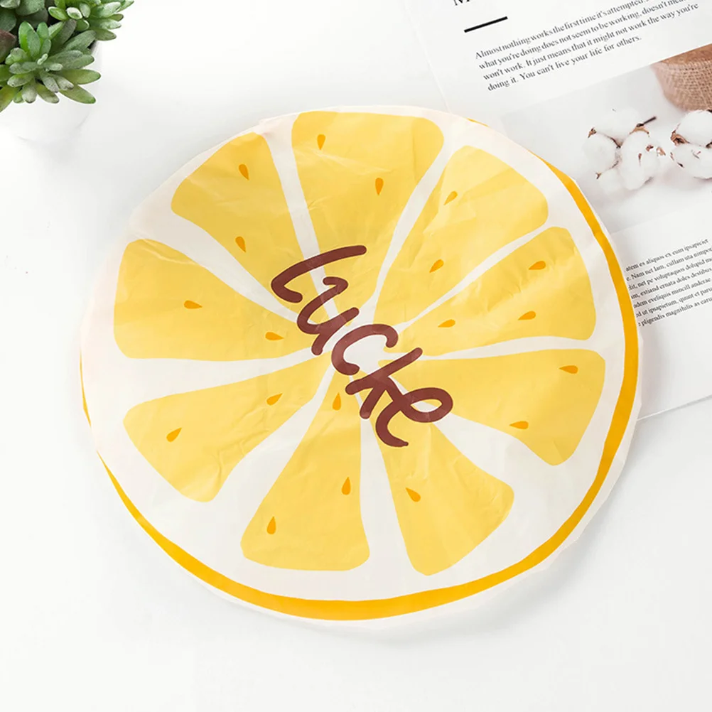 

5pcs Fruit Cap Shower For Adults Waterproof Bathing Bathing Hat Hat For Adults Spa Cooking Makeup Use Shower Caps