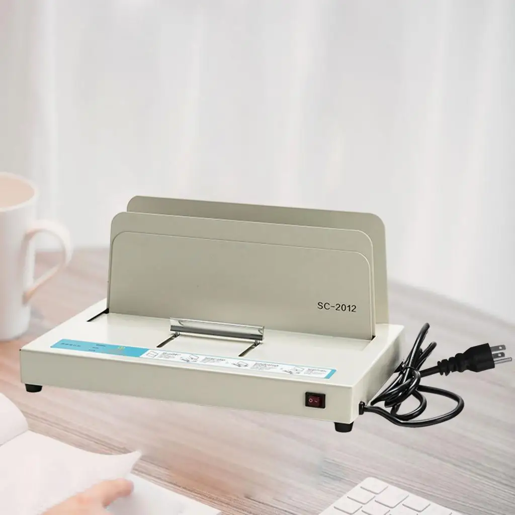 Thermal Binding Machine, Electric Book Binder, US Adapter Infrared Light