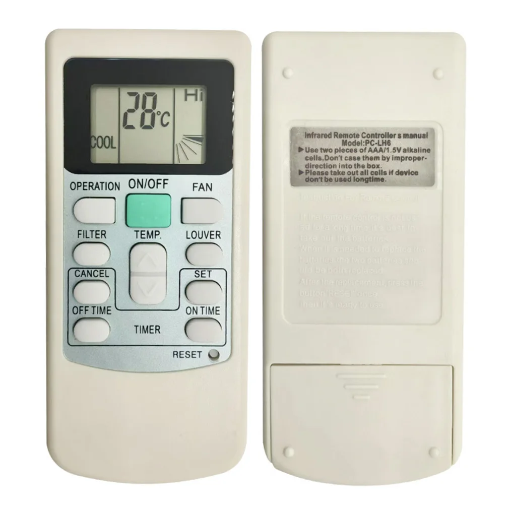Air Conditioner Remote Control For Hitachi PC-LH3A PC-LH6 PC-LH6Q RAR-3V2 RAR-2P2 RAR-3U1 RAR-5F1 A/C Replacement Controller