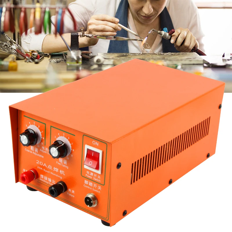 Portable 20A 50A mini soldadora joyeria tig welding machine portable gold silver laser spot welder for jewelry repair