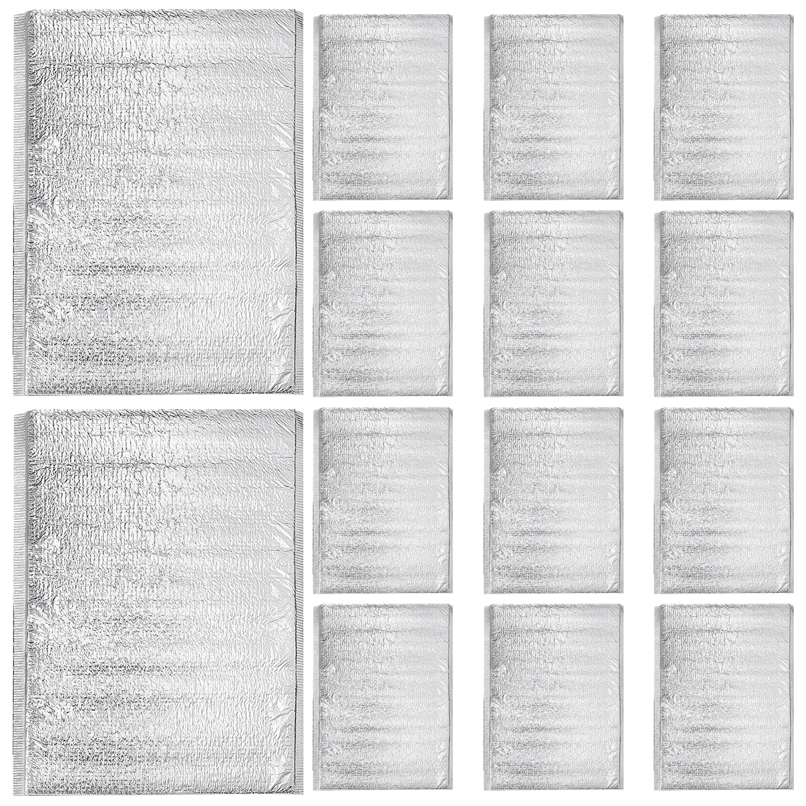 

25pcs Thermal Bag Portable Insulation Bag For Food Storage Multi-Function Household Insulated Pouch Camping Supply Outdoor