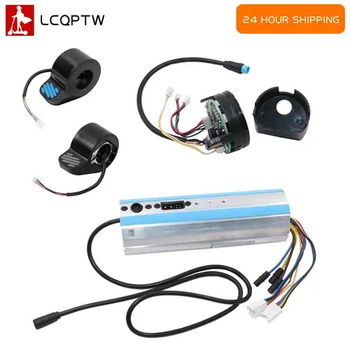 Conjunto de controlador de placa de circuito de placa base para Segway Ninebot ES1 ES2 ES3 ES4, cubierta de Panel de visualización de tablero de patinete eléctrico