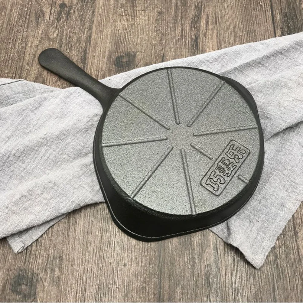 

Mini Cast Iron Non-Stick Pan Ideal for Pancakes Omelettes Fried Eggs Versatile Cooking Pan Restaurant Home Use Black