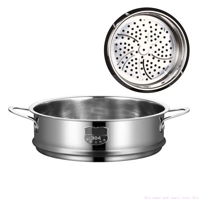 Vaporizador alimentos vegetales acero inoxidable con cesta con vaporizador albóndigas