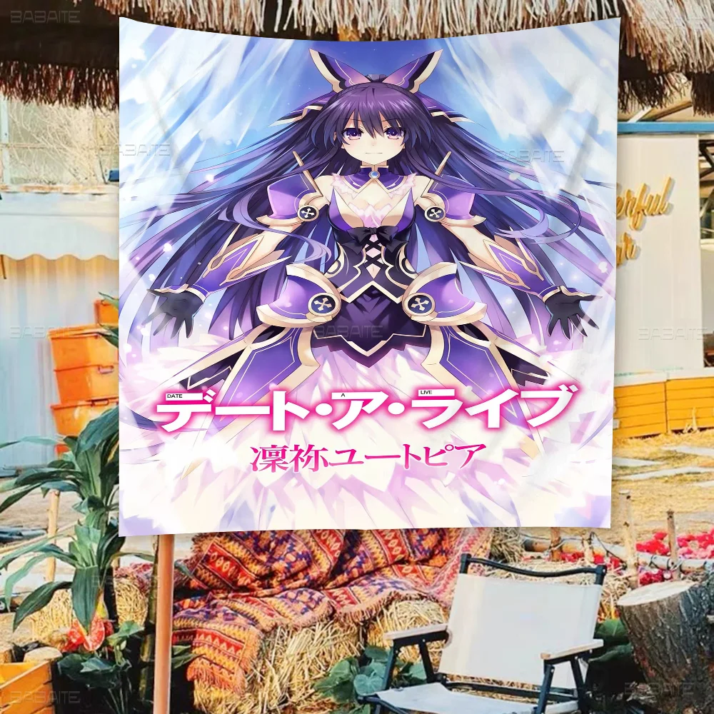 DATE A LIVE Yatogami Tohka Large Size Shop Art Promotion Advertising Booth Flag Hanging Banners