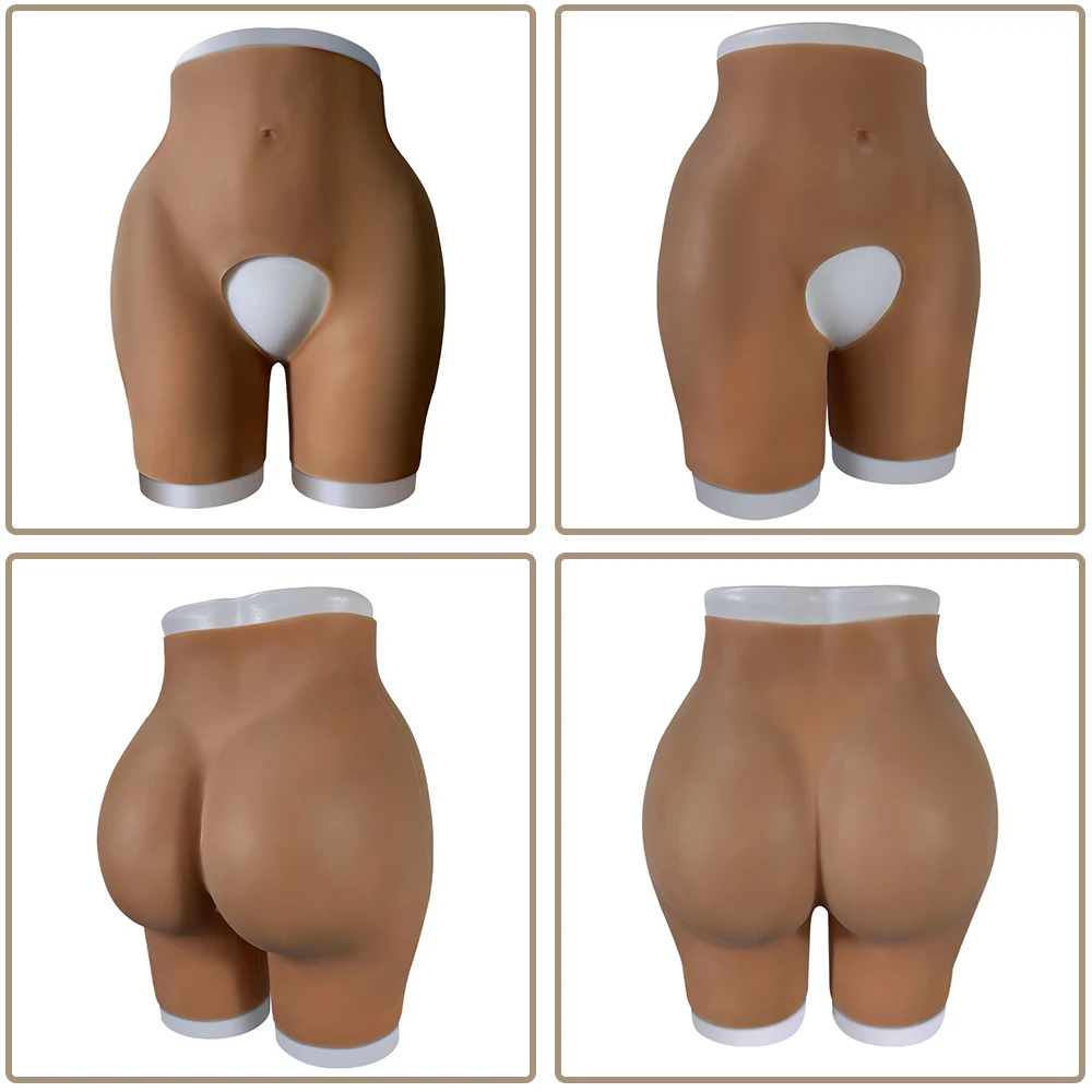 

Female Silicone Buttocks And Hips Enhancer Shapewear For African Woman Fake Butts Padding Panties Realistic Bum Sexy Booty