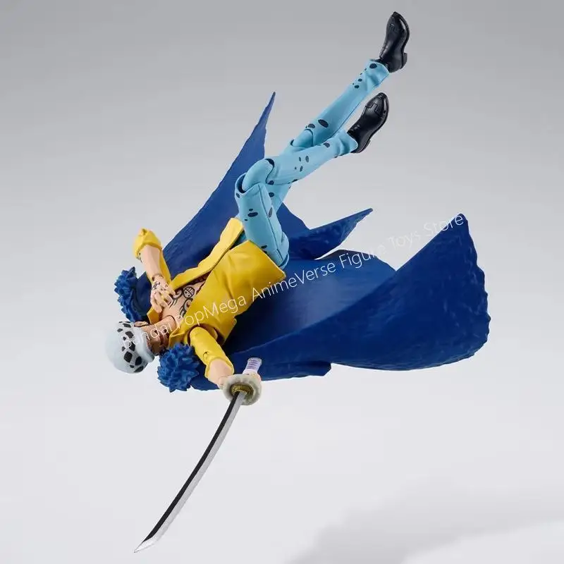 Auf Lager BANDAI S.H.Figuarts Original ONE PIECE Trafalgar Law The Raid onigashima Anime Figur Actionfigur Geburtstagsgeschenk