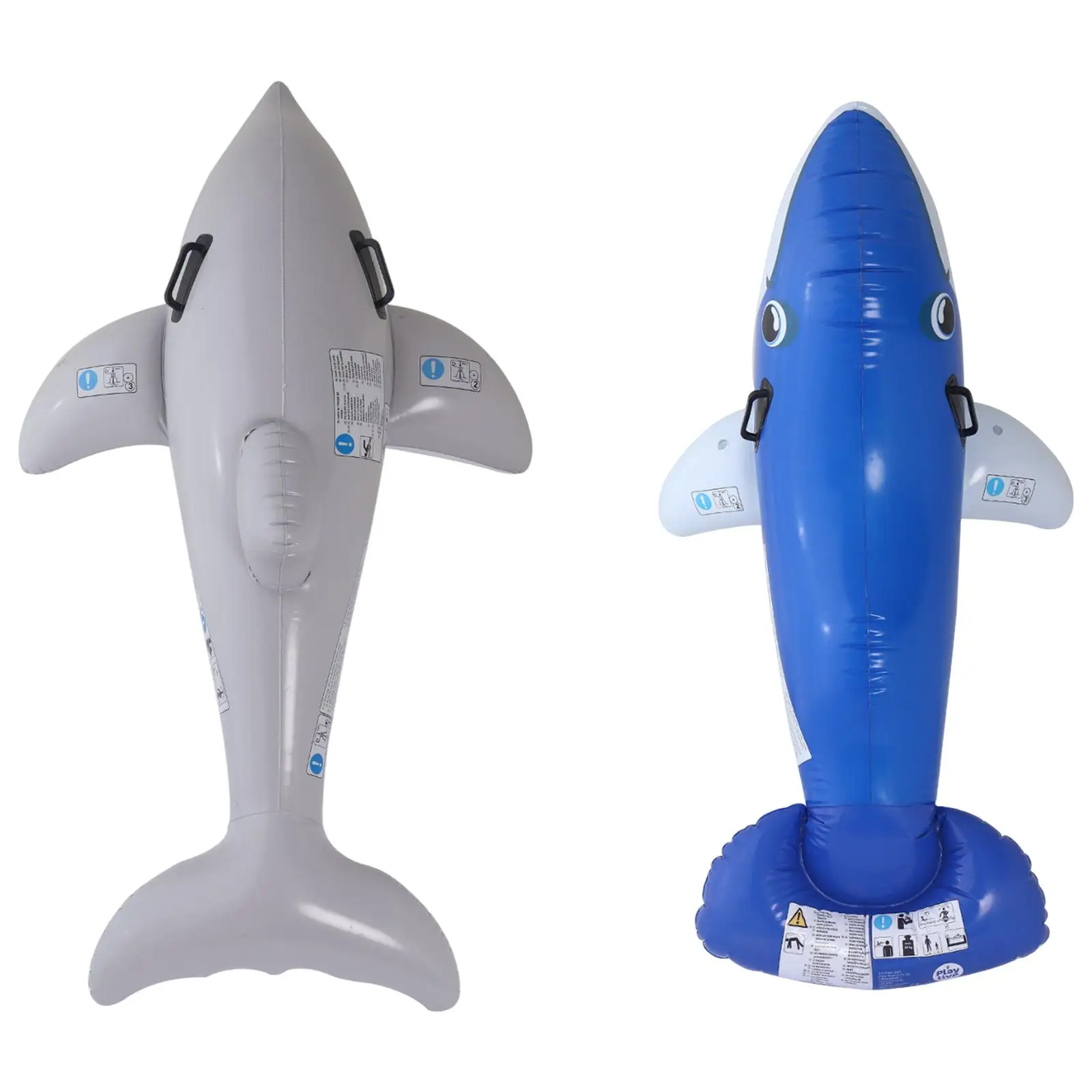 Brinquedo de piscina para piscina golfinho inflar para praia chá de bebê festa temática aquática