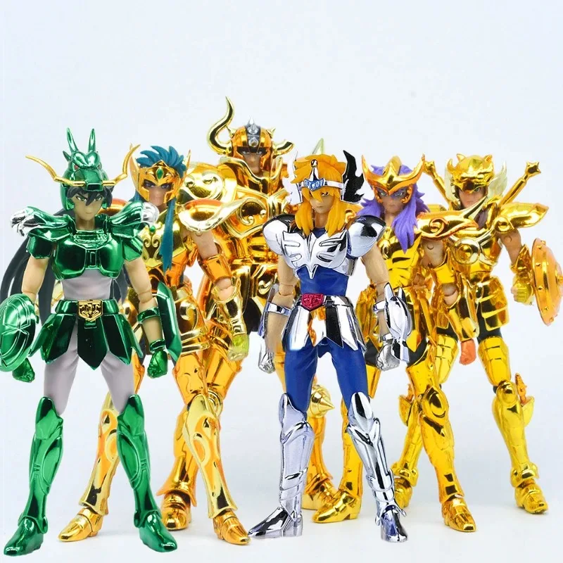 In Stock SG DDP Model Saint Seiya Myth Cloth EX Swan/Aquarius/Scorpio/Libra/Taurus Purple Dragon with Object Action Figure Toy