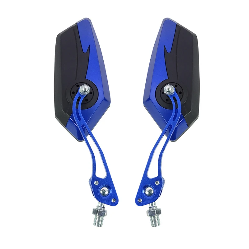 Motorcycle Accessories Two-Color Rearview Mirror Side Mirrors Universal M8 M10 Scooter E-Bike Cafe Racer For Honda Yamaha Yadea