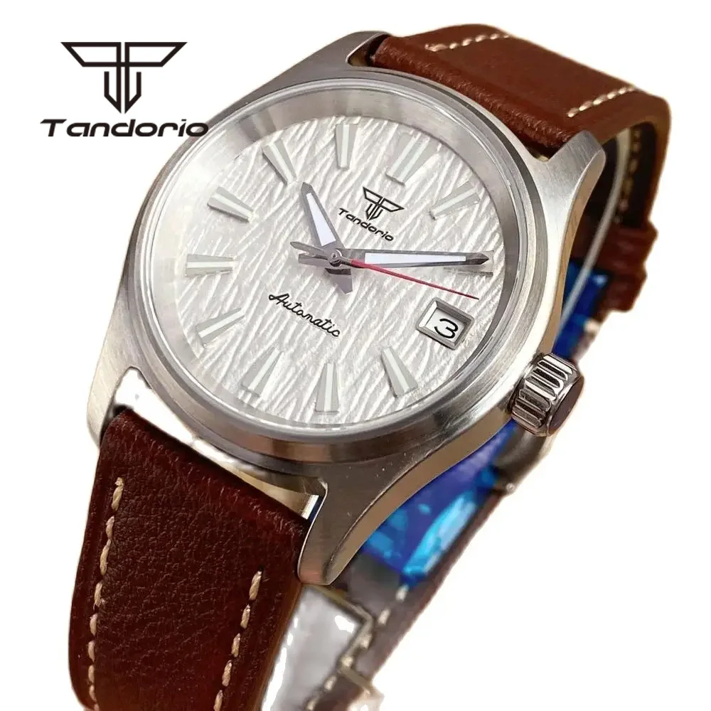 

Tandorio 36mm Pilot NH35A 20Bar Fashion Automatic Watch for Men Ladies Sapphire Crystal Luminous Dive Mechanical Wristwatch Date