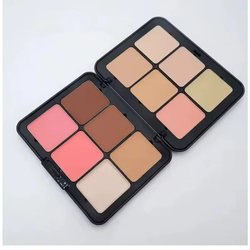 12color Makeup Face Foundation Blush Essentials Palette MAKEUP TOOL Ddm002    mz001