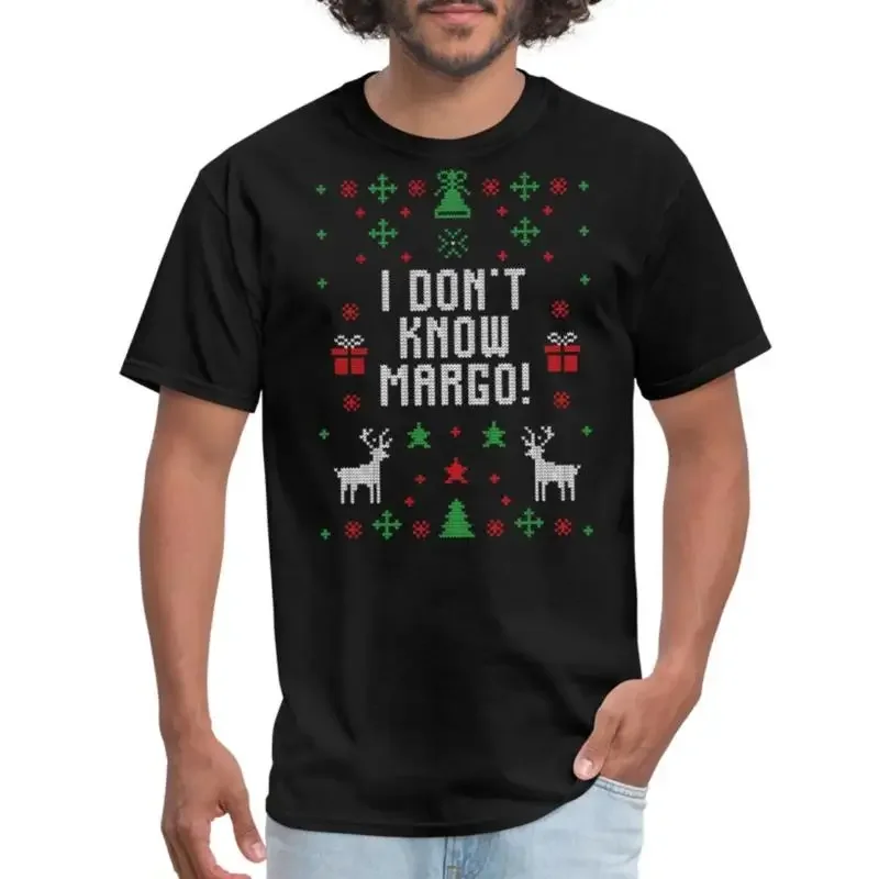 T-shirt pour hommes avec citation de Margo Ugly Christmas Vacation, I Don't Know Margo Ugly Christmas Vacation Quote