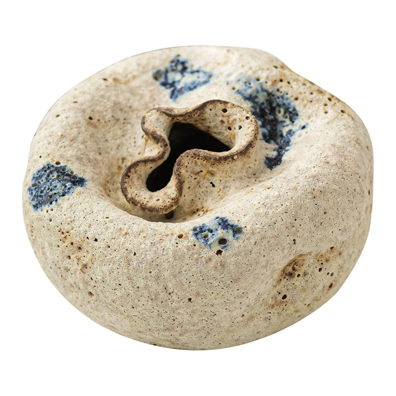 

DSA Zen flower arrangement small vase homestay decoration ceramic vase white ceramic ornament decoration