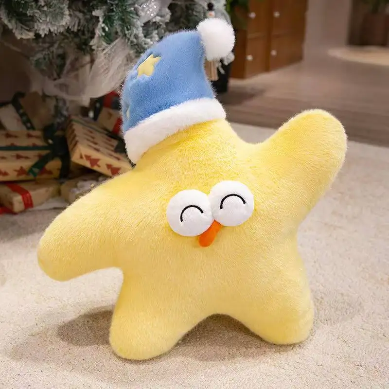 최신 굿나잇 시리즈 별 달 베개 귀여운 플러시 장난감 수제 인형 만화 애니메이션 귀여운 홈 어린이 생일 선물 인형