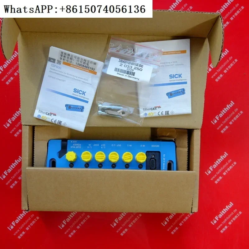

CDF600-0300 Sik's new 4DPro connection module 1052291 EtherCAT