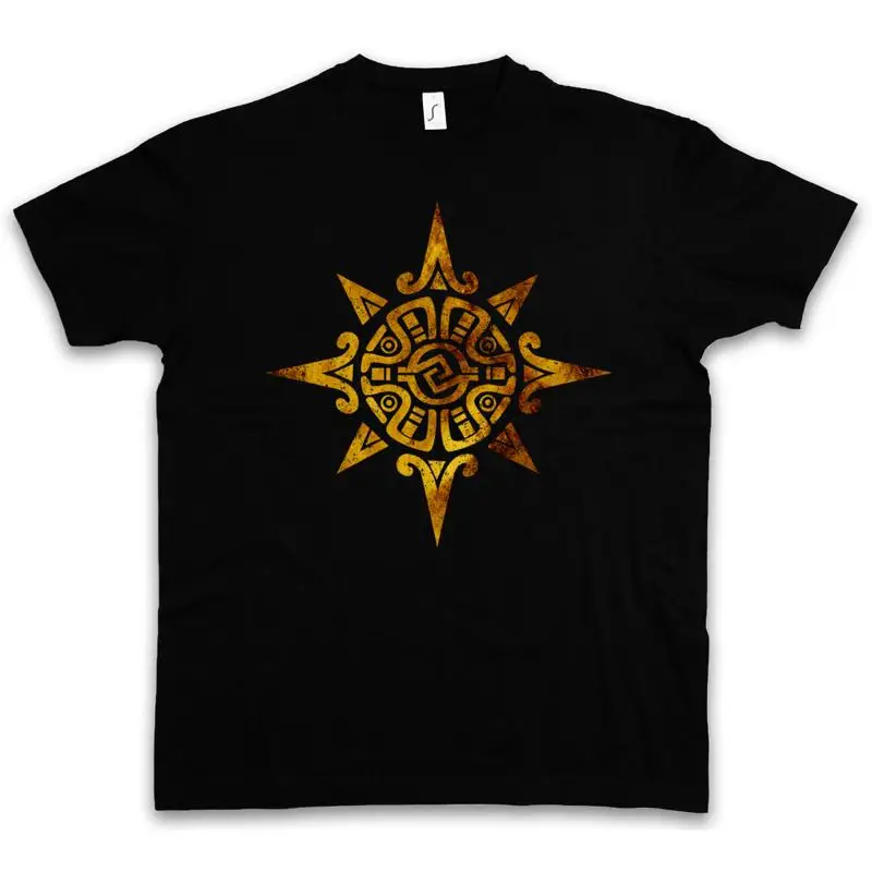 AZTEC POWER T SHIRT Indians Indian Sign Culture Civilization Mayans Religion