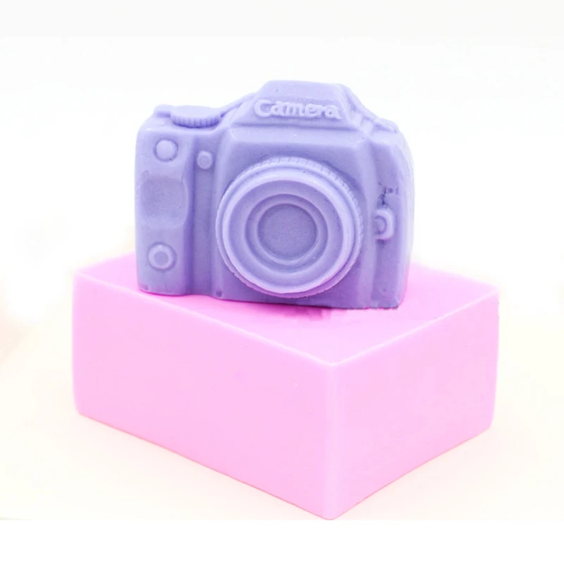 Kitchen Accessories Camera Cooking Tools Christmas Wedding Silicone Mold Chocolate Pastry Fondant Candy Cake Decorating Resin