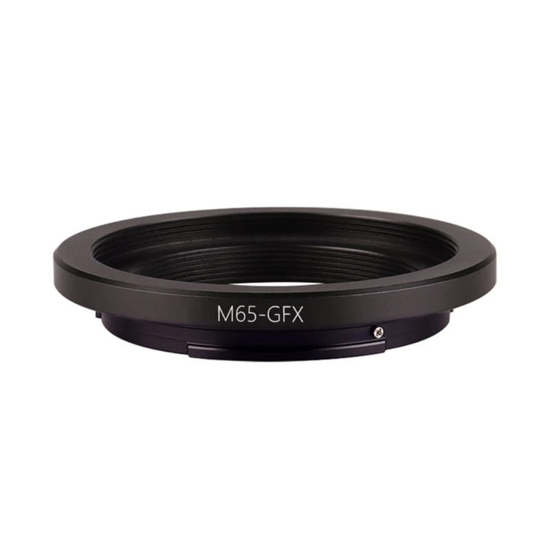 

M65-GFX Camera Lens Mount Adapter Ring for GFX100S/50S2/50R Lens M65x1 Adapter Ring Converter Camera Mount Accessory