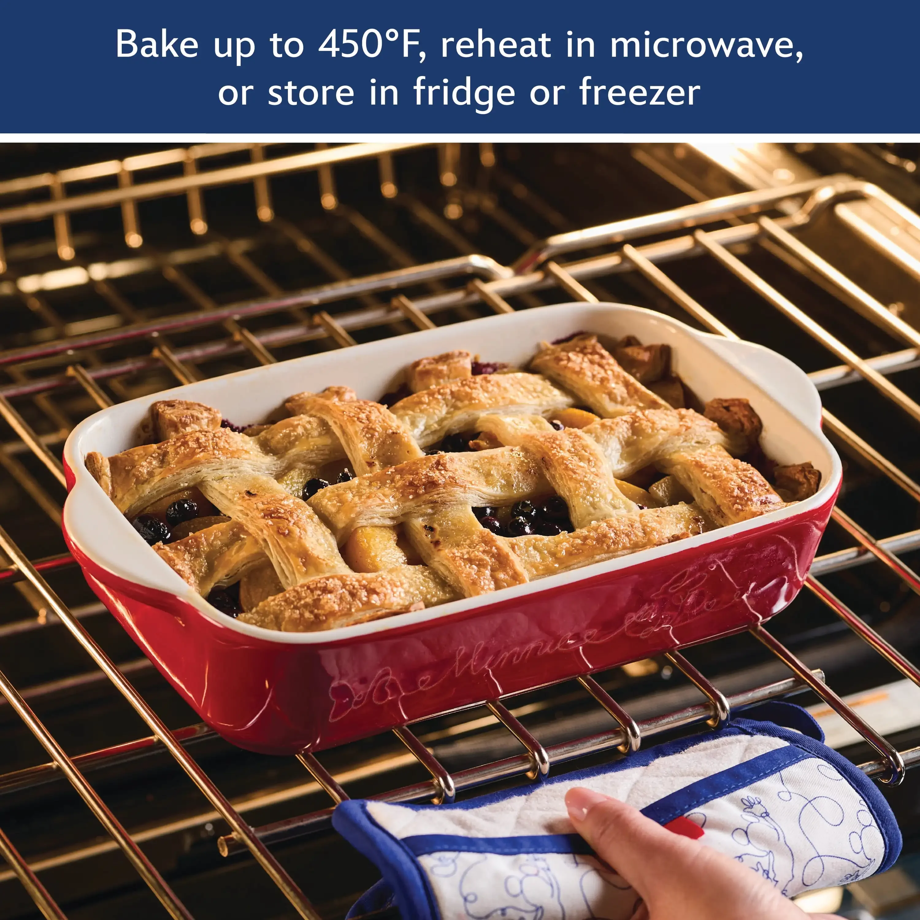 أطباق خبز ميكي ماوس: مقالي سيراميك كبيرة ومتوسطة لللازانيا والفطائر والكعك |   سهلة التنظيف