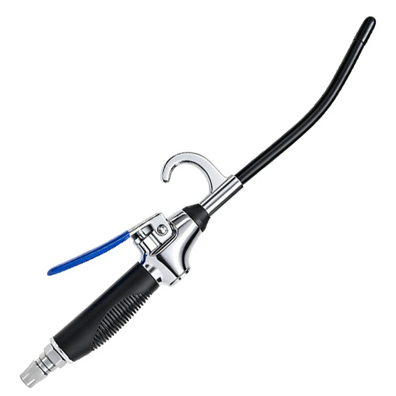 SHGO Pneumatic High Pressure Air Blow Instrument, Long Reach Nozzle Air Duster Cleaning Tool for Auto Repair Workshop