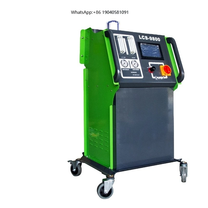 Iron Engine Block Cleaning Machine Lubrication System Flushing Car Cleaning Machine