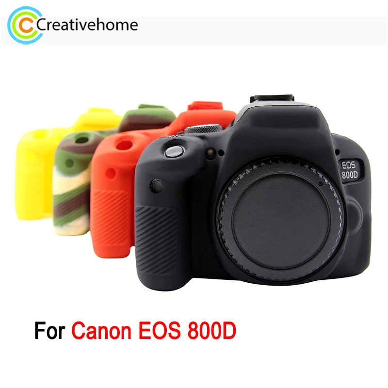 

Мягкий силиконовый чехол PULUZ для камеры Canon EOS 800D, защитный чехол, аксессуары