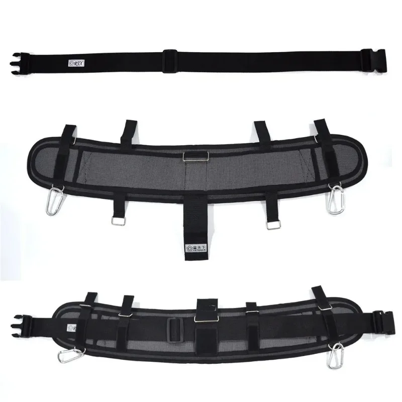 Professional Tool Belt Widened Waist Protector Suspension Belt Pouch for Electrician Carpenters Tools Hardware Accessory Board