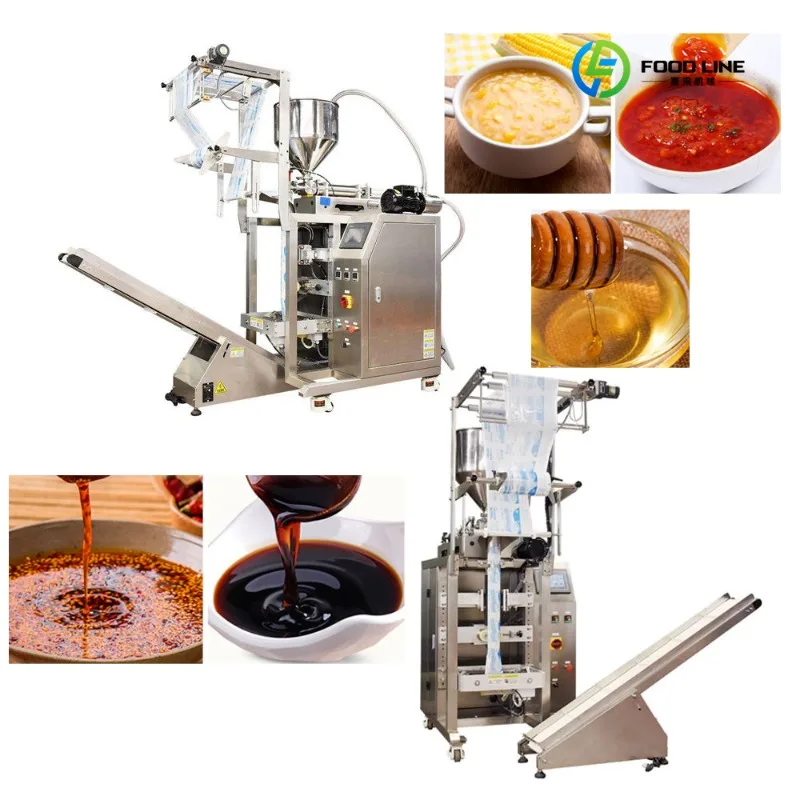 Factory Direct Sale Automatic 304 Stainless Steel Sachet Filling Machine for Food Packaging (Vinegar Soy Sauce Etc.) Customized