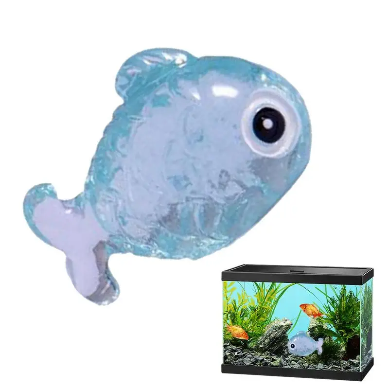 Artificial Fish Resin Colorful Fake Fish Luminous Small Medium Fish Tank Aquarium Desktop Home Landscape Decoration Ornament