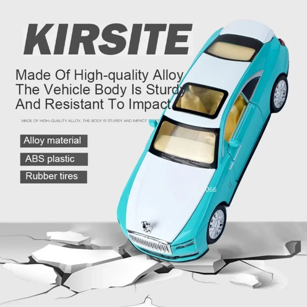 1:32 رولز رويس سبيكتر سبيك سيارة نموذج اللعب دييكاست نماذج معدنية لعبة سيارة مع وظيفة التراجع مركبة للأطفال هدية