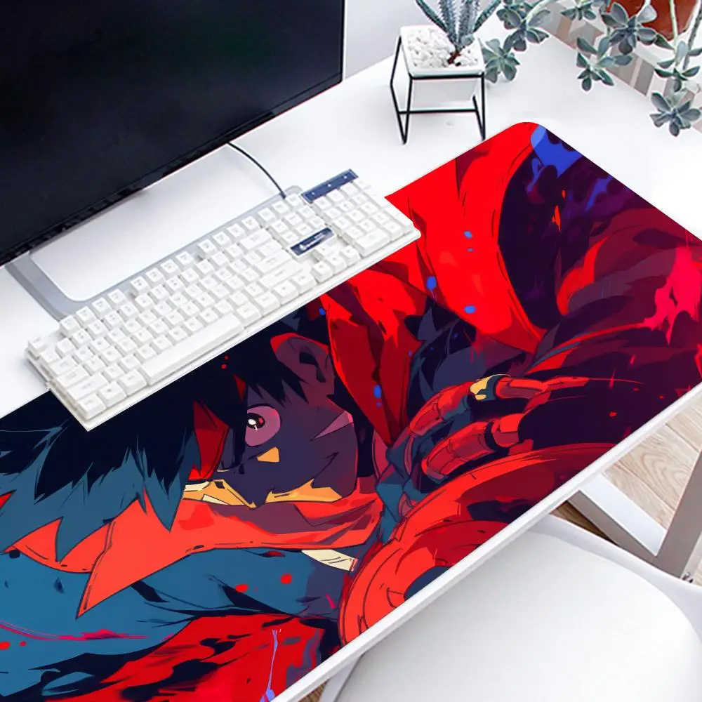 Anime Gurren Lagann Mousepad Large Gaming Mouse Pad LockEdge Thickened Computer Keyboard Table Desk Mat