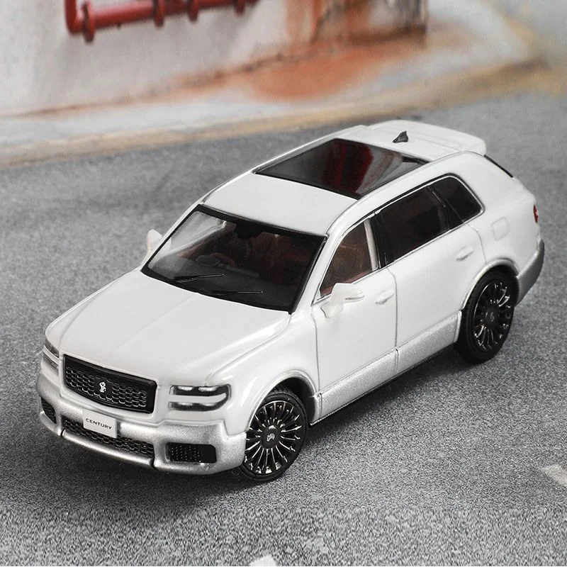 Die-cast 1:64 Alloy  Century Simulation Luxury Suv Car Model Christmas Gift Static Ornament Fan Collection Souvenir