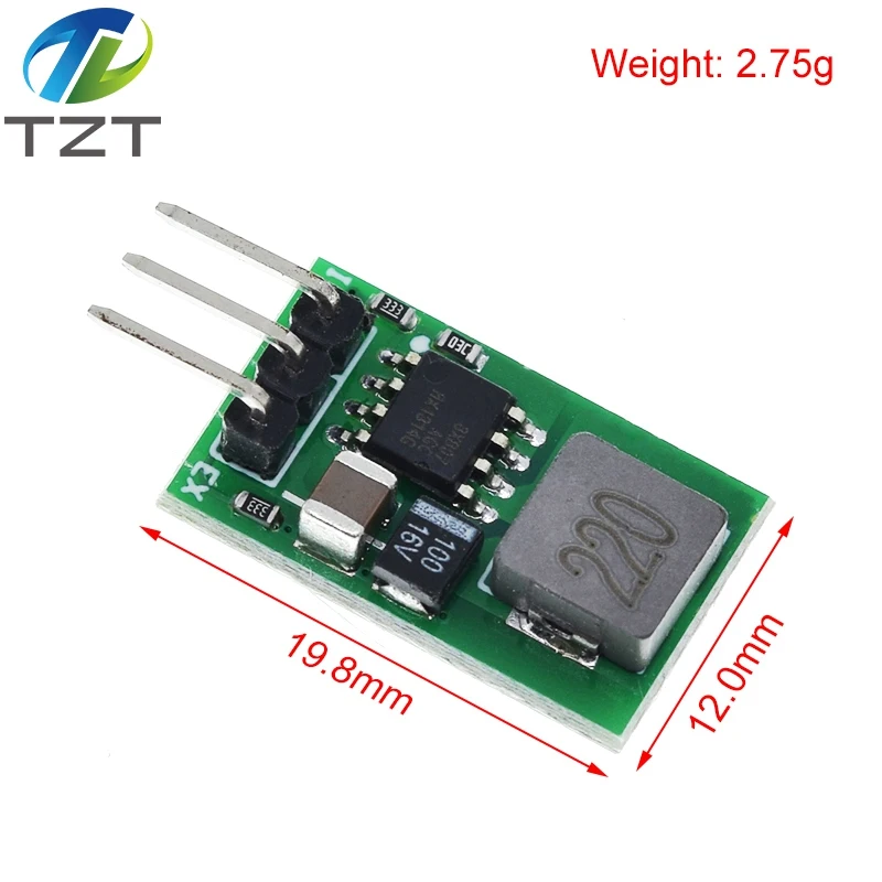 TZT DC 5.5-32V to 5V/1A voltage regulator replace LM7805 5V positive voltage regulators to 5V 1A Step-Down Buck Module