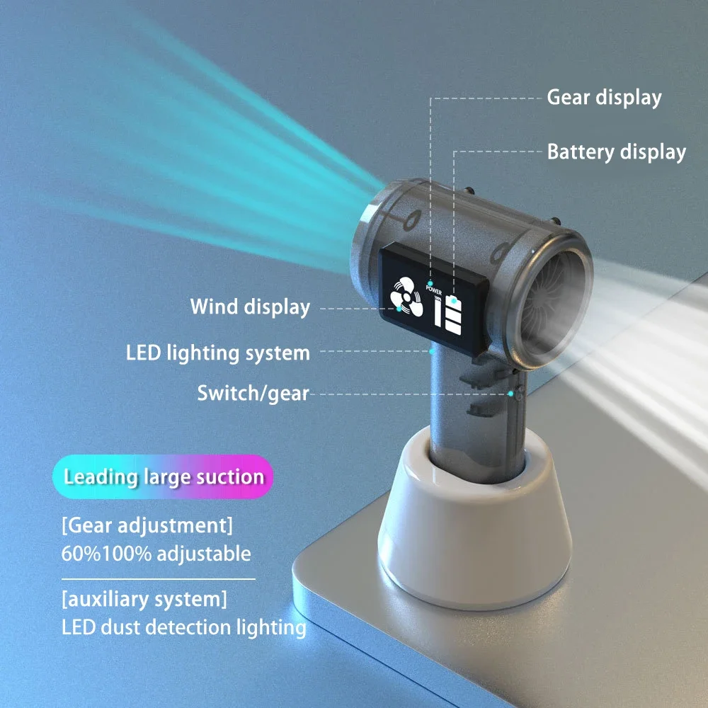 Xiaomi Wireless Vacuum Cleaner Car Blower Car Cleaning USB Charging High Power Suction Handheld Multiple Function Vacuum Cleaner